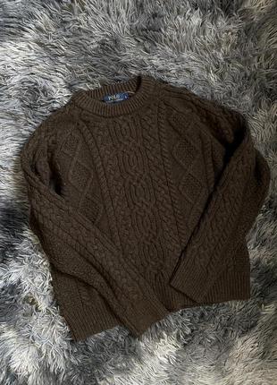 Свитер вязаный polo ralph lauren