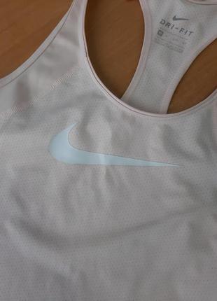 Фирменная оригинал женская майка для фитнеса тренировки найк nike