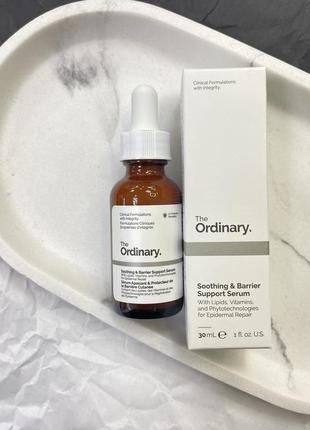 The ordinary soothing & barrier support serum сыворотка восстанавливающий барьер кожи