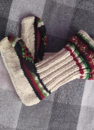 Теплі домашні шкарпетки( капчурі)3 фото