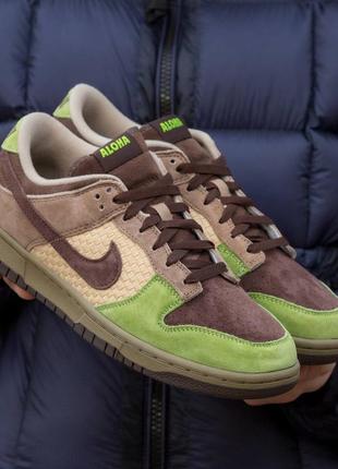 Мужские кроссовки nike sb dunk alloha 40-41-42-43-44-451 фото