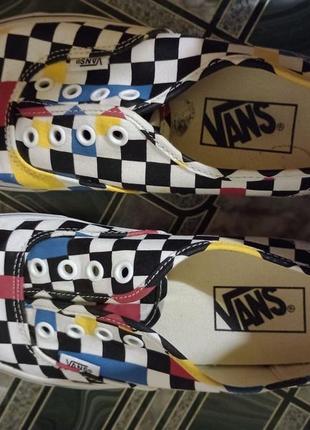 Vans old school яркие женские кеды