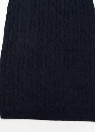 Ralph lauren black &gt; cashmere cable knit sweater dress платья7 фото