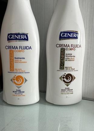 Питательный крем-флюид для тела с маслом макадамии - genera cream fluid 500ml