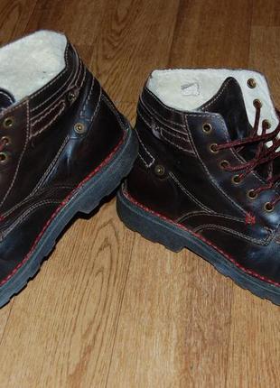 Кожаные ботинки на меху 42 р freemod1 фото