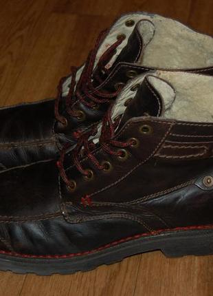 Кожаные ботинки на меху 42 р freemod6 фото