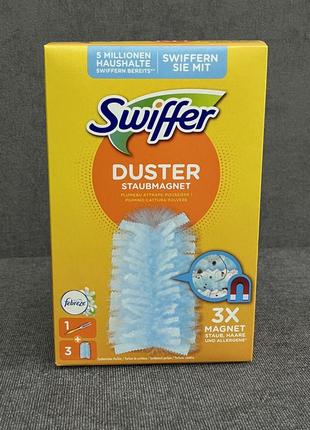 Щітка мітелка для прибирання пилу, шерсті тварин swiffer duster, серветка піпідастр