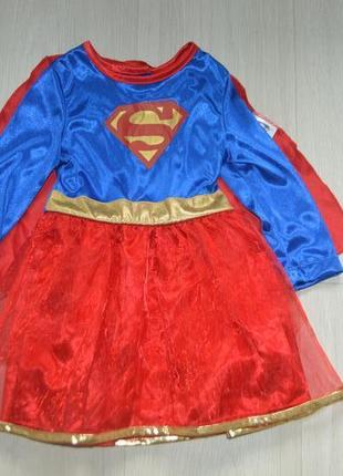 Карнавальное платье supergirl