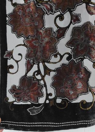 Шелковый шарф панбархат