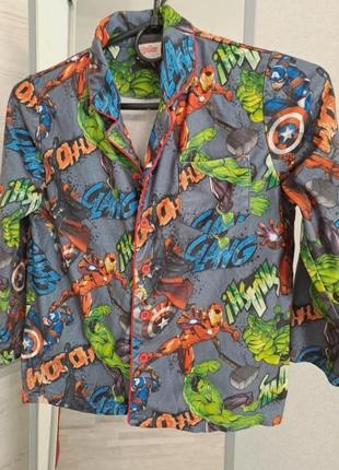 Пижама супергерои домашний костюм на 7-8 лет2 фото