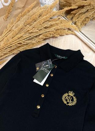 Лонгслив от polo ralph lauren, оригинал🖤1 фото