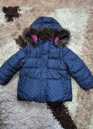 Зимняя курточка для девочки1 фото
