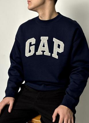 Gap logo sweatshirt «tapestry navy»