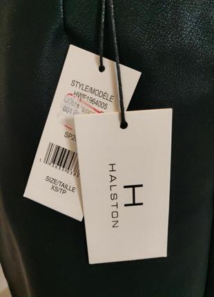Новая юбка из экокожи,бренд halston.3 фото