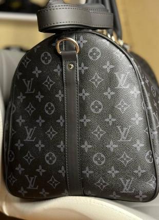 Сумка мужская louis vuitton keepall 55 monogram eclipse3 фото