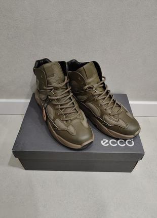 Кросівки хайтопи ecco chunky sneaker w