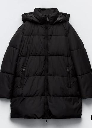 Zara куртка-пуховик до -19