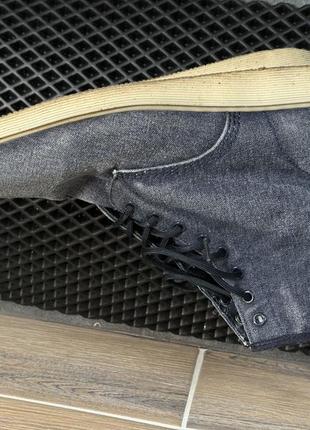 Dr. martens черевики синій джинс2 фото