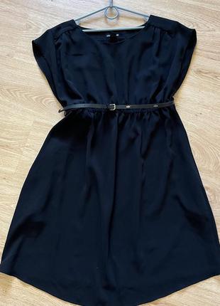Черное маленькое платье от h&amp;m для будущей мамочки3 фото