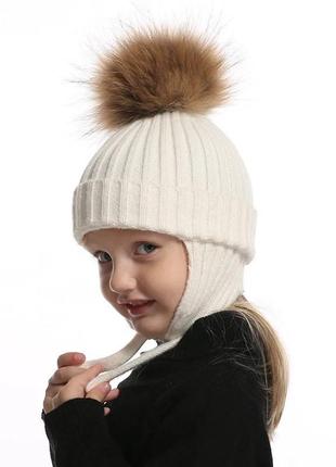 Зимняя шапка для деток5 фото