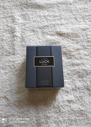 Туалетна вода avon luck1 фото