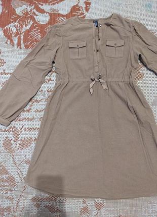 Теплое платье zara на 12-14 г