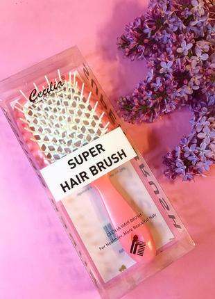 🧚🏻‍♀️ гребінець для волосся superbrush cecilia 🧚🏻‍♀️