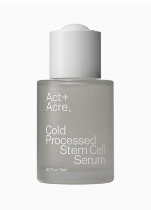 Сыворотка против выпадения и для восстановления поврежденных волос act+acre cold processed stem cell scalp serum4 фото