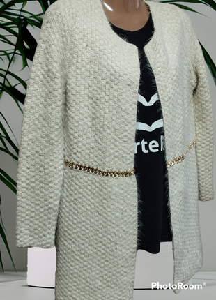 Кофта тепла натуральний состав светр handmade3 фото