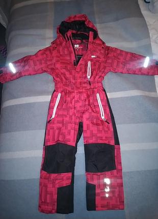 Красно-черный комбинезон truenorth