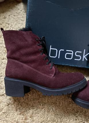 Зимові замшеві черевики braska