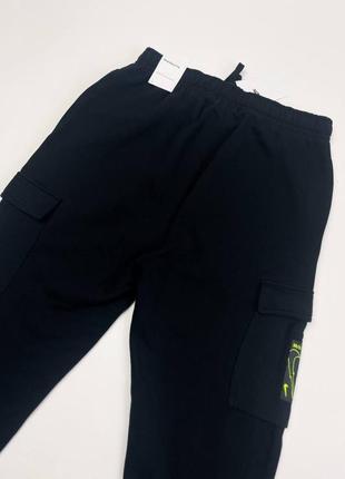 Оригинальн! мужские спортивные штаны nike черные (l) новые с бирками!4 фото