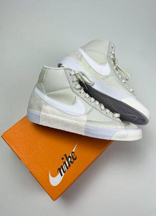 Оригинальн! мужские кроссовки nike blazer 77 mid (42/43) новые в коробке!8 фото