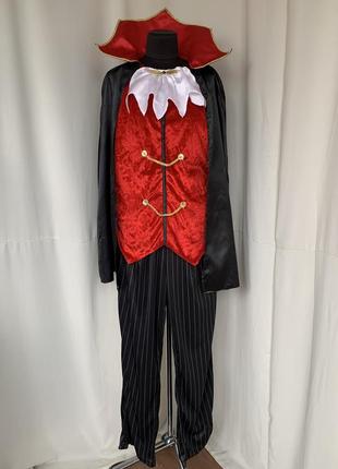 Дракула вампір костюм карнавальний1 фото