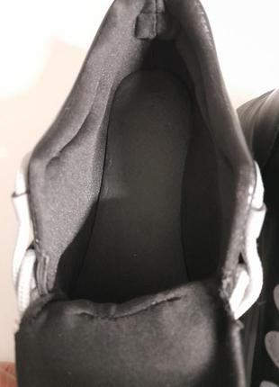 Ботиночки женские черные с серым &nbsp;  демисезонные в-4103. размеры: 37.5 фото
