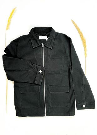 Детская джинсовая куртка-рубашка h&amp;m на мальчика