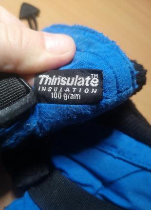 Зимові балонові лижні перчатки 🧤 рукавиці thinsulate insulation 100g firefly8 фото
