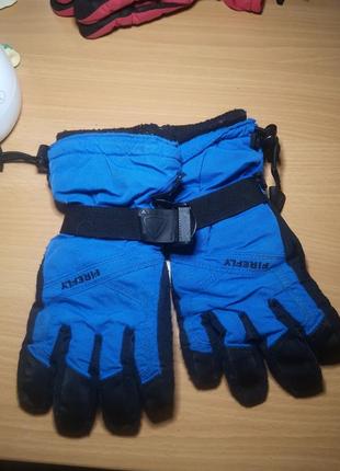 Зимові балонові лижні перчатки 🧤 рукавиці thinsulate insulation 100g firefly7 фото