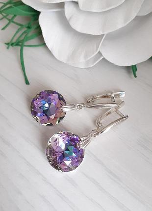 Серьги swarovski