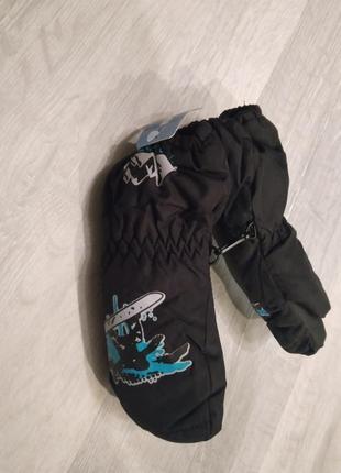 Зимові краги , рукавиці для снігу р 4-6 нові5 фото
