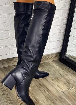 Ботфорти шкіра зима та демі ❤️❤️❤️