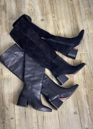 Ботфорти шкіра зима та демі ❤️❤️❤️