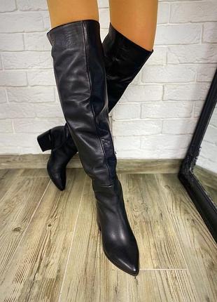 Ботфорти шкіра зима та демі ❤️❤️❤️