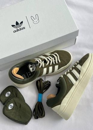 Кроссовки bad bunny x adidas campus 'wild moss'