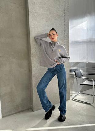 Свитер оверсайз графит туречки xs s m l2 фото