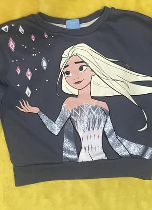 Свитшот disney frozen 3-4 года/104см