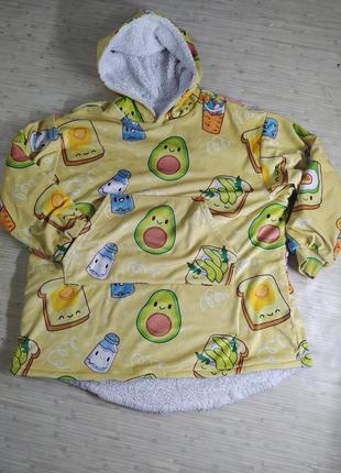 Кофта для сна домашняя свитшот худи пижама одеяло5 фото
