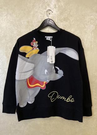 Свитшот zara disney dumbo - s,м