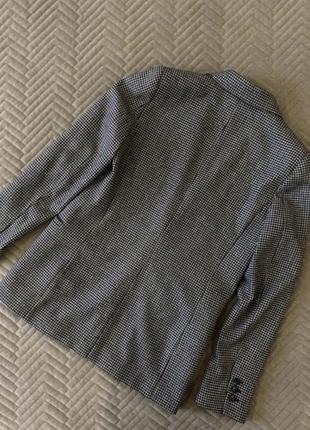 Пиджак в гусиную лапку zara, размер s-m2 фото