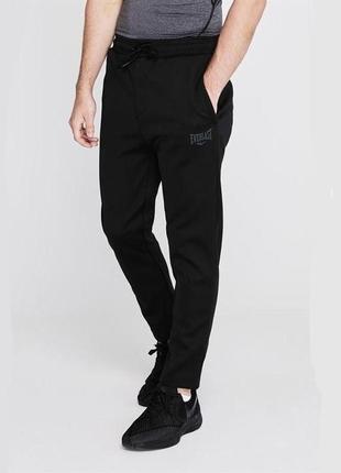Чоловічі чорні спортивні штани штани джоггеры великого розміру everlast
